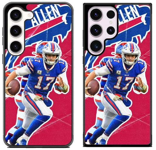 Josh Allen Buffalo Bills Wallpaper Samsung Galaxy S23 | S23+ | S23 Ultra Case