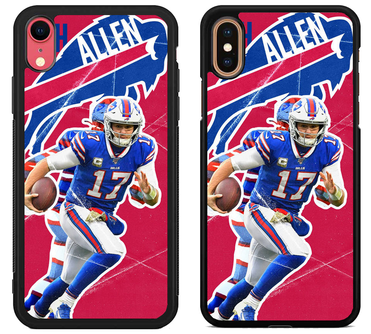 Josh Allen Buffalo Bills Wallpaper iPhone X | Xs | Xr | Xs Max Case