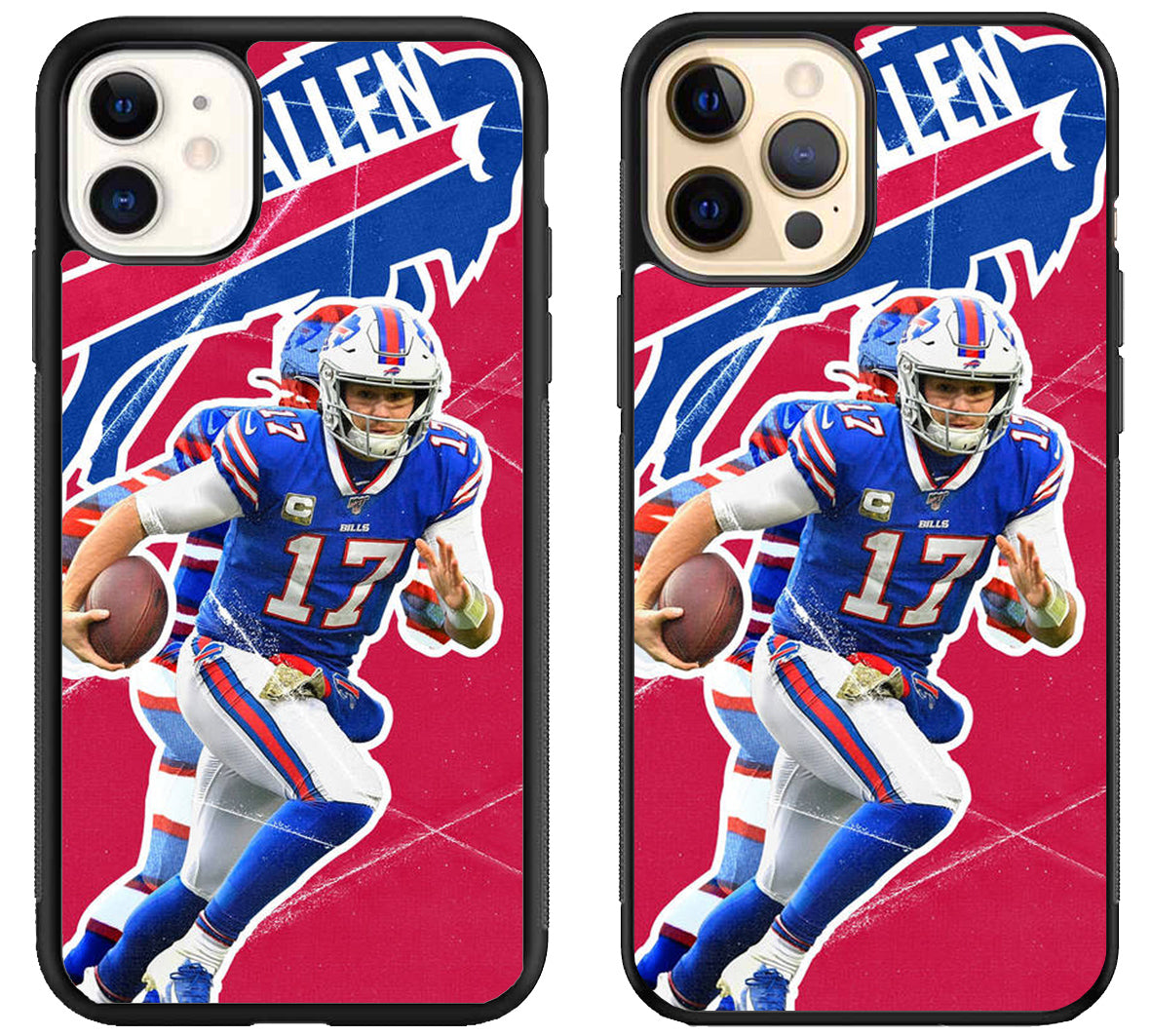 Josh Allen Buffalo Bills Wallpaper iPhone 12 | 12 Mini | 12 Pro | 12 Pro Max Case