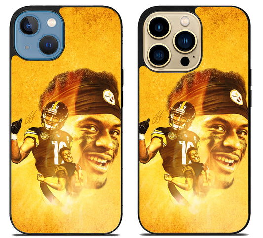 JuJu Smith Schuster Pittsburgh Steelers iPhone 14 | 14 Plus | 14 Pro | 14 Pro Max Case