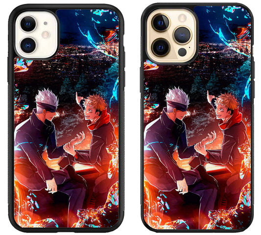 Jujutsu Kaisen Yuji And Satoru iPhone 12 | 12 Mini | 12 Pro | 12 Pro Max Case