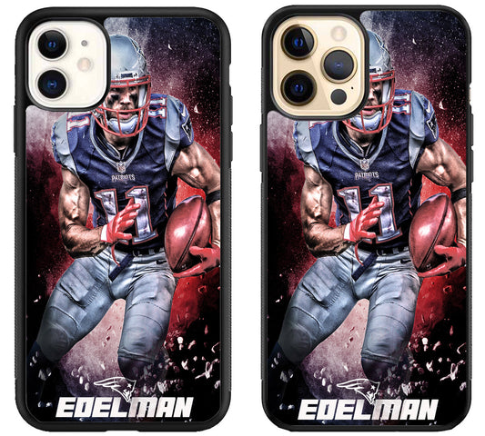 Julian Edelman New England Patriots iPhone 12 | 12 Mini | 12 Pro | 12 Pro Max Case