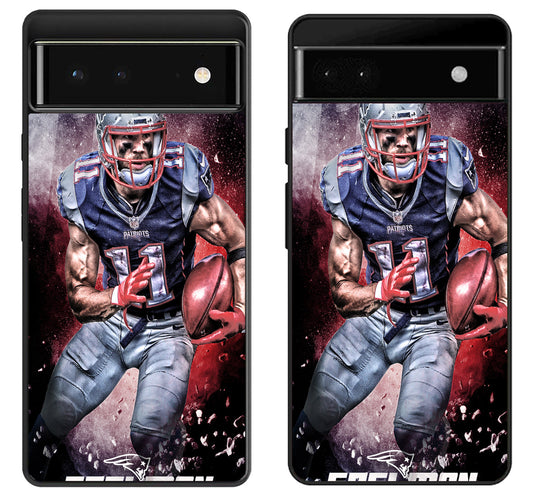 Julian Edelman New England Patriots Google Pixel 6 | 6A | 6 Pro Case