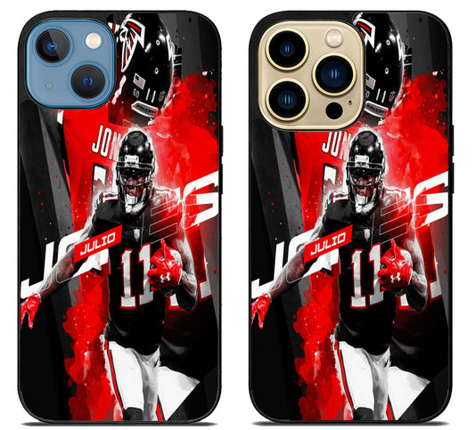 Julio Jones Atlanta Falcons iPhone 14 | 14 Plus | 14 Pro | 14 Pro Max Case