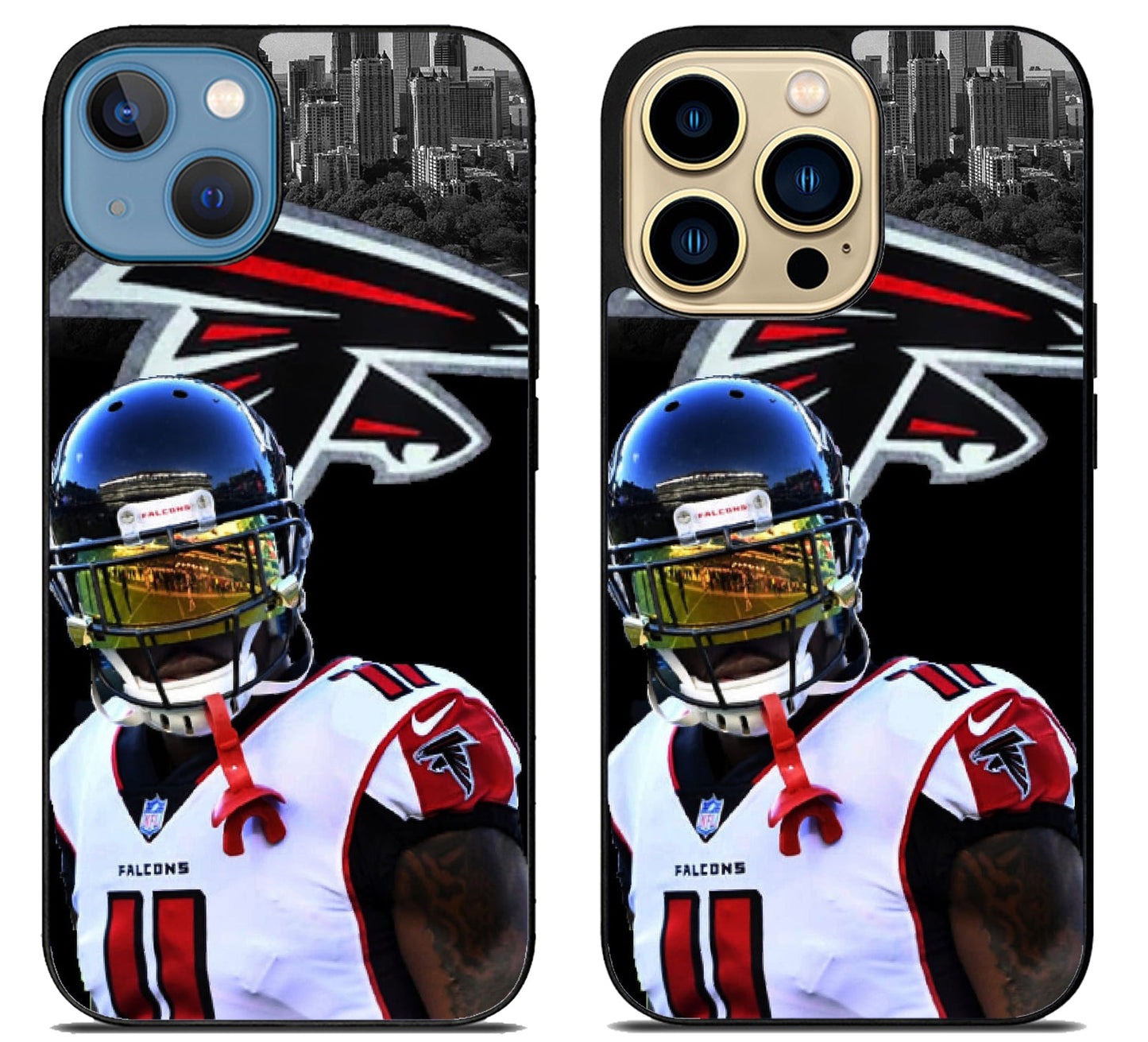 Julio Jones Falcons Background iPhone 14 | 14 Plus | 14 Pro | 14 Pro Max Case