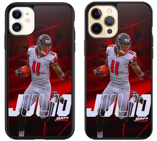 Julio Jones NFL Atlanta Falcons iPhone 12 | 12 Mini | 12 Pro | 12 Pro Max Case