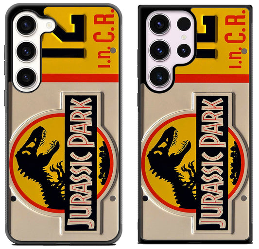 Jurassic Park License Plate 12 Samsung Galaxy S23 | S23+ | S23 Ultra Case
