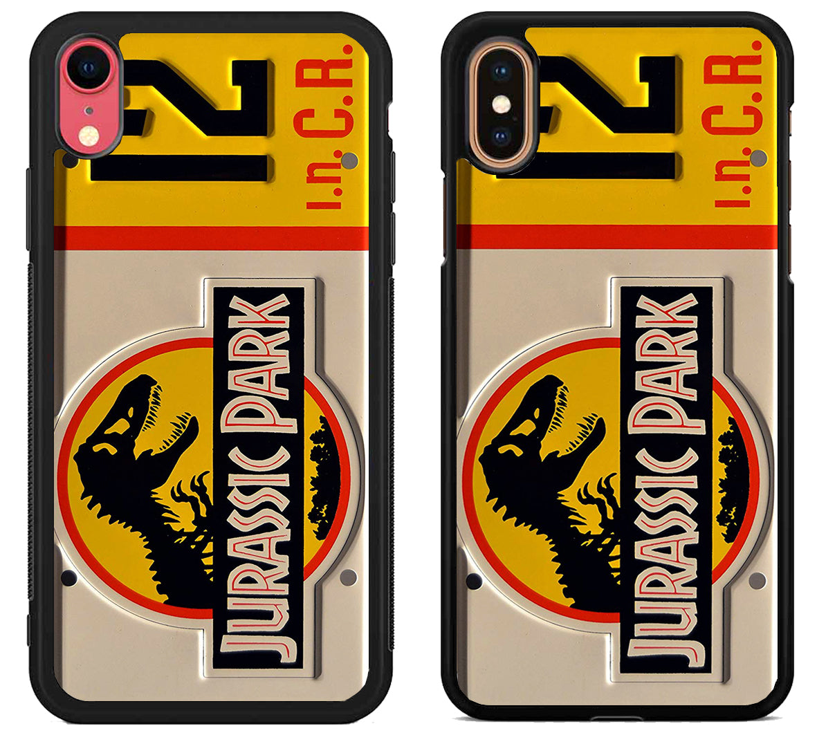 Jurassic Park License Plate 12 iPhone X | Xs | Xr | Xs Max Case