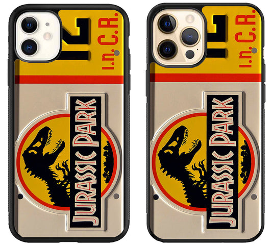 Jurassic Park License Plate 12 iPhone 12 | 12 Mini | 12 Pro | 12 Pro Max Case