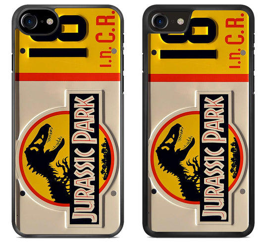 Jurassic Park License Plate 18 iPhone SE 2020 | iPhone SE 2022 Case