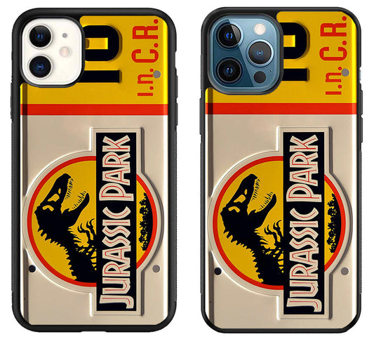 Jurassic Park License Plate 18 iPhone 11 | 11 Pro | 11 Pro Max Case