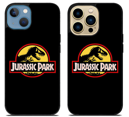 Jurassic park Black iPhone 14 | 14 Plus | 14 Pro | 14 Pro Max Case