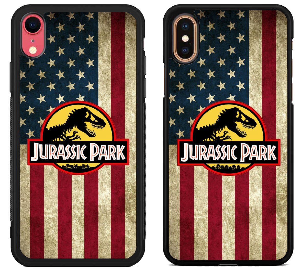 Jurassic park Logo Flag iPhone X | Xs | Xr | Xs Max Case