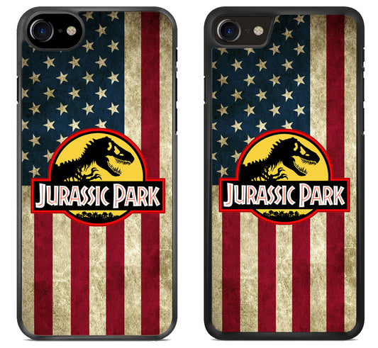 Jurassic park Logo Flag iPhone SE 2020 | iPhone SE 2022 Case