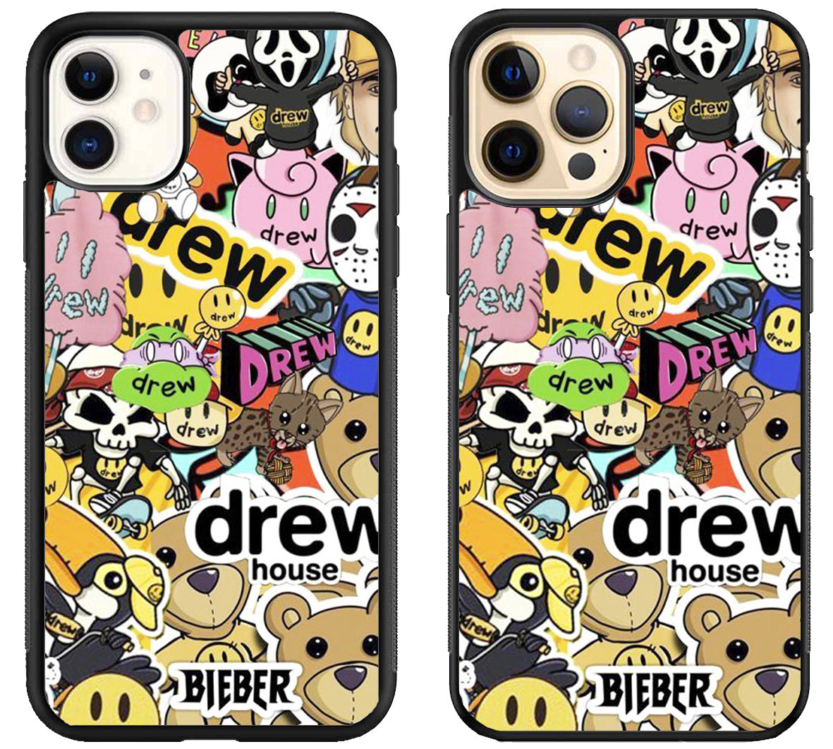 Justin Bieber Anime Drew iPhone 12 | 12 Mini | 12 Pro | 12 Pro Max Case