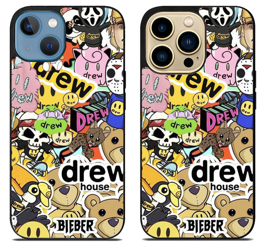 Justin Bieber Anime Drew iPhone 14 | 14 Plus | 14 Pro | 14 Pro Max Case