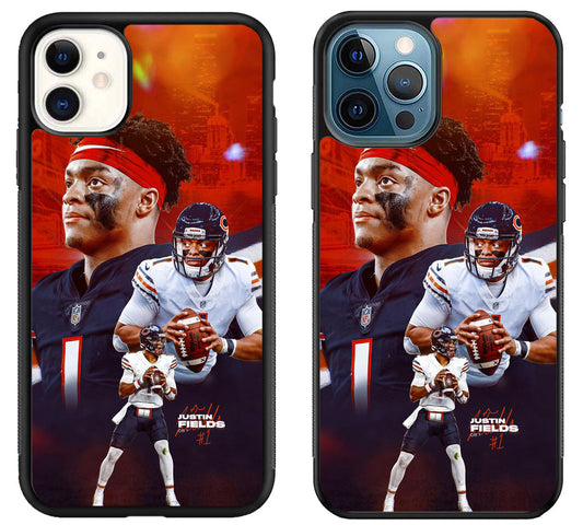 Justin Fields Chicago Bears iPhone 11 | 11 Pro | 11 Pro Max Case