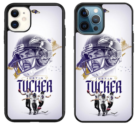 Justin Tucker Baltimore Ravens Collage iPhone 11 | 11 Pro | 11 Pro Max Case