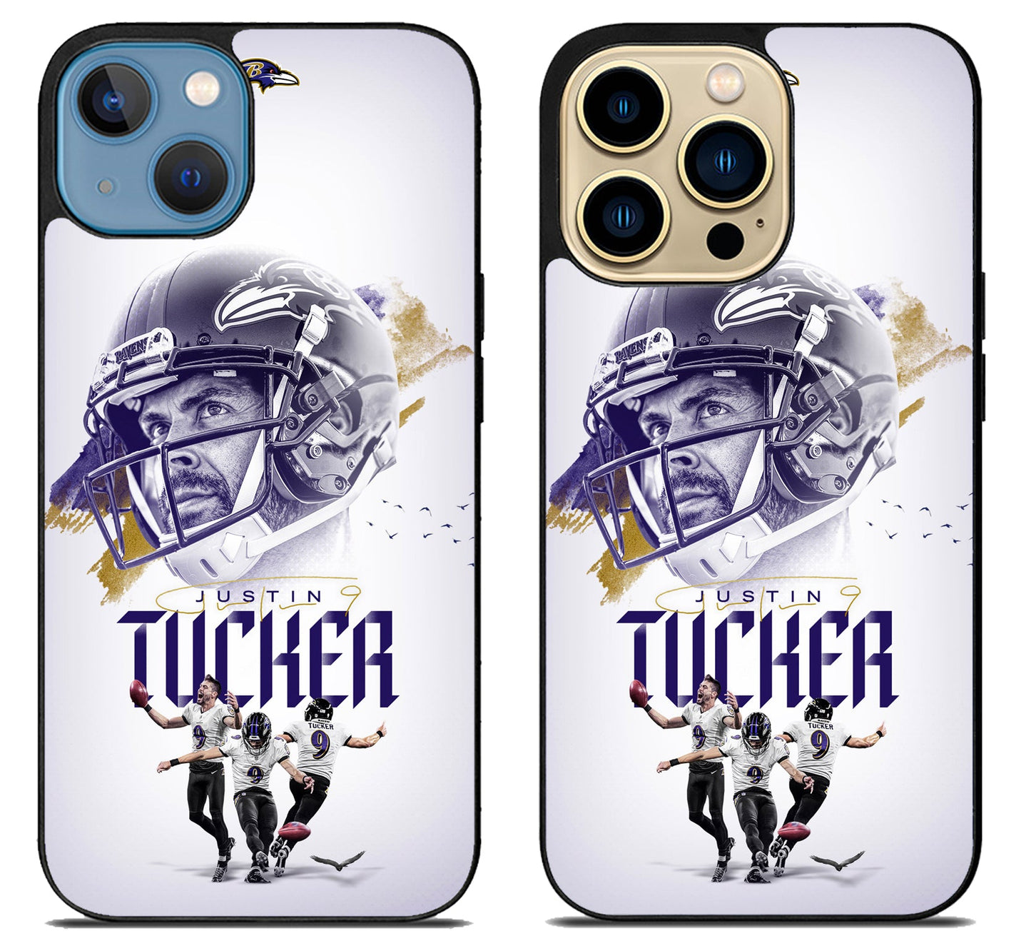 Justin Tucker Baltimore Ravens Collage iPhone 14 | 14 Plus | 14 Pro | 14 Pro Max Case