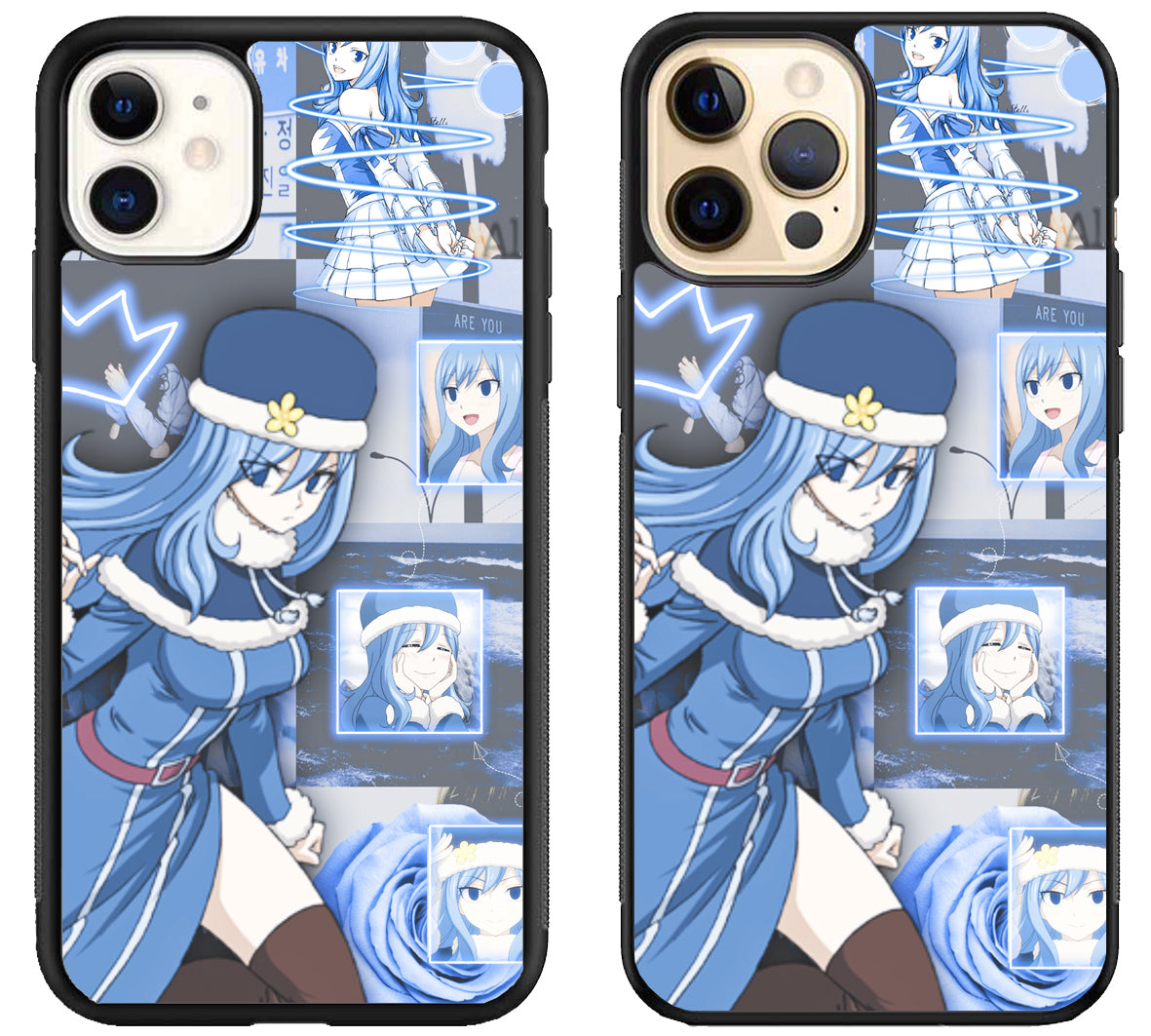 Juvia Lockser Fairy Tail Collage iPhone 12 | 12 Mini | 12 Pro | 12 Pro Max Case