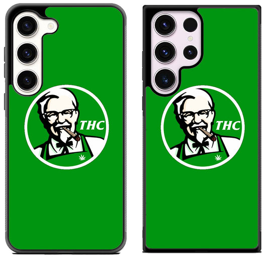 KFC Parody THC Weed Logo Samsung Galaxy S23 | S23+ | S23 Ultra Case