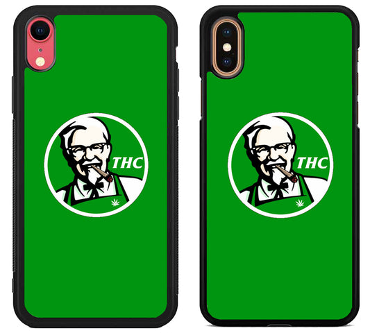 KFC Parody THC Weed Logo iPhone X | Xs | Xr | Xs Max Case