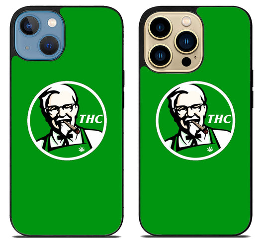 KFC Parody THC Weed Logo iPhone 14 | 14 Plus | 14 Pro | 14 Pro Max Case