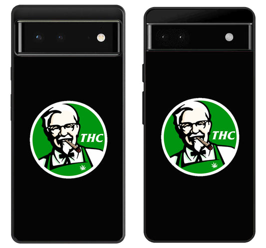 KFC Parody THC Weed Google Pixel 6 | 6A | 6 Pro Case