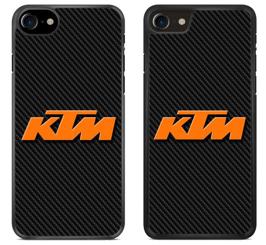 KTM logo Black Carbon iPhone SE 2020 | iPhone SE 2022 Case