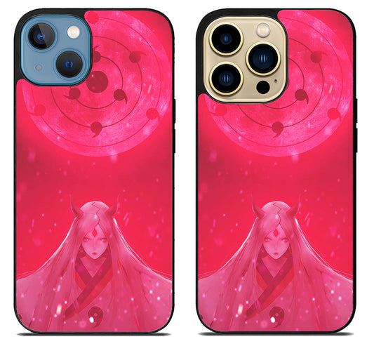 Kaguya Otsutsuki Naruto Anime iPhone 14 | 14 Plus | 14 Pro | 14 Pro Max Case