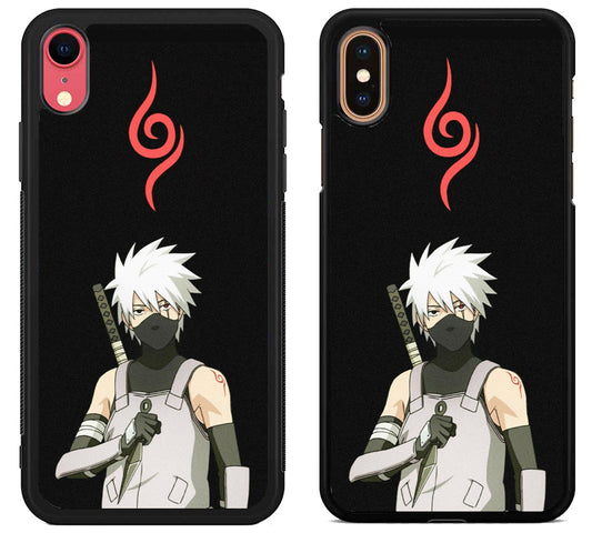 Kakashi Hatake Naruto Black iPhone X | Xs | Xr | Xs Max Case