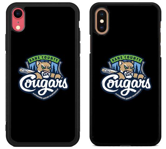 Kane County Cougars iPhone X | Xs | Xr | Xs Max Case