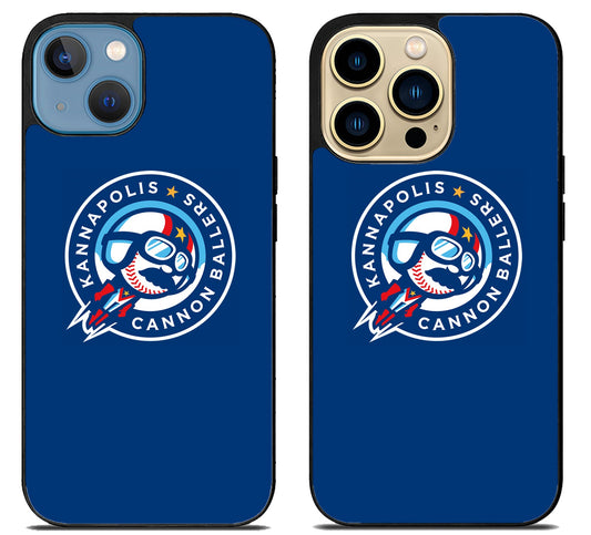 Kannapolis Cannon Ballers Logo iPhone 14 | 14 Plus | 14 Pro | 14 Pro Max Case
