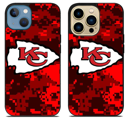 Kansas City Chiefs Color Army iPhone 14 | 14 Plus | 14 Pro | 14 Pro Max Case