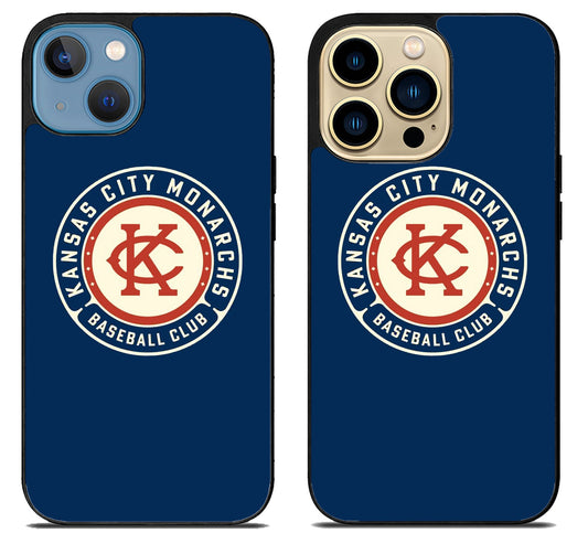 Kansas City Monarchs Blue iPhone 14 | 14 Plus | 14 Pro | 14 Pro Max Case