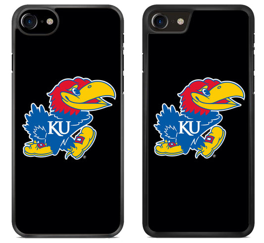 Kansas Jayhawks Black iPhone SE 2020 | iPhone SE 2022 Case