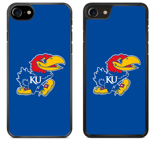 Kansas Jayhawks Logo Blue iPhone SE 2020 | iPhone SE 2022 Case