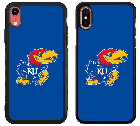 Kansas Jayhawks Logo Blue iPhone X | Xs | Xr | Xs Max Case