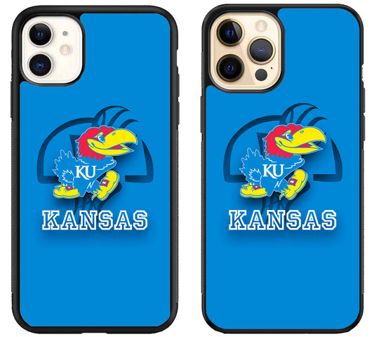 Kansas Jayhawks Logo iPhone 12 | 12 Mini | 12 Pro | 12 Pro Max Case