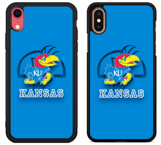 Kansas Jayhawks Logo Cover iPhone X | Xs | Xr | Xs Max Case