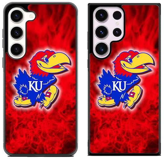 Kansas Jayhawks Wallpaper Samsung Galaxy S23 | S23+ | S23 Ultra Case