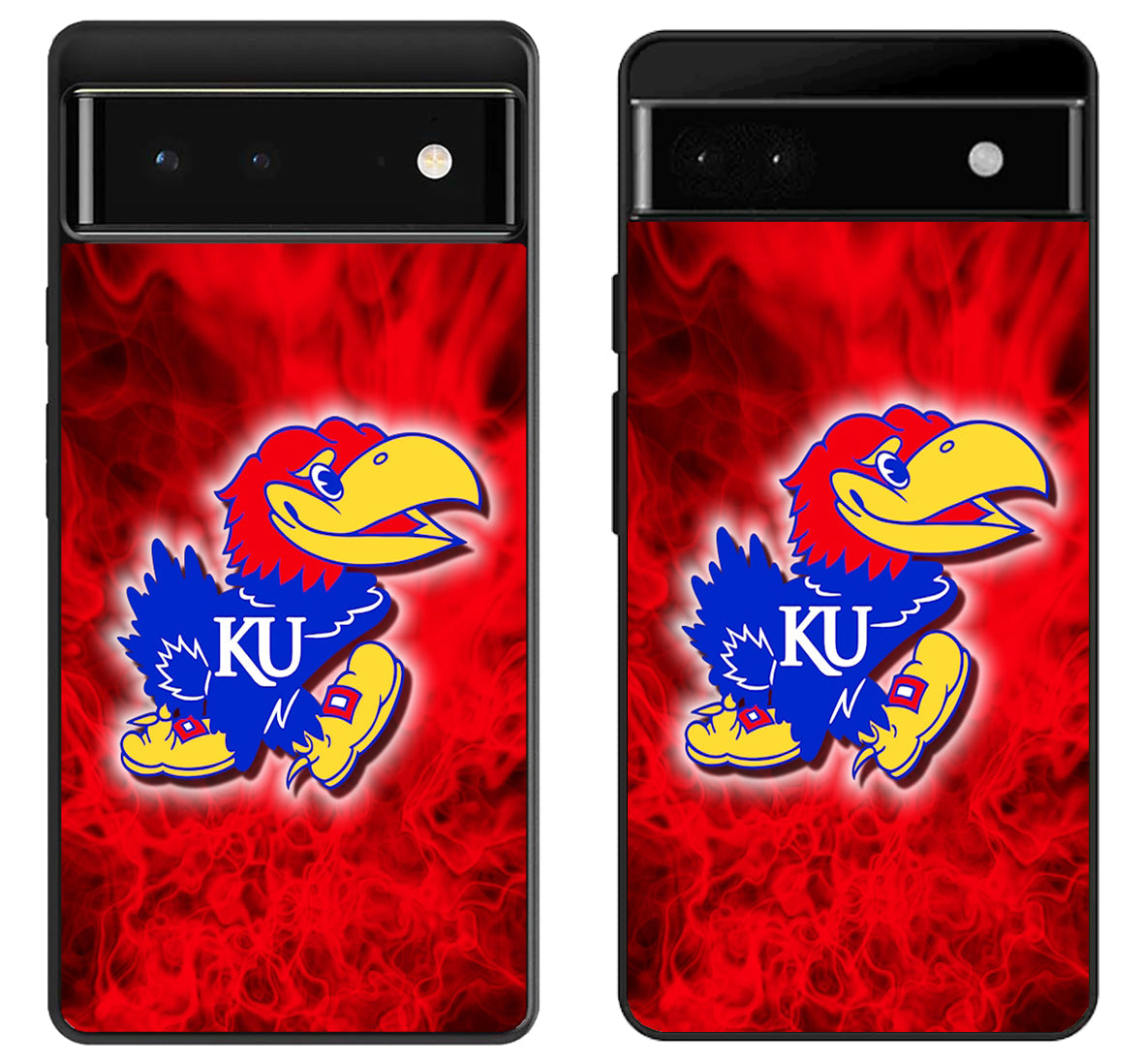 Kansas Jayhawks Red Google Pixel 6 | 6A | 6 Pro Case