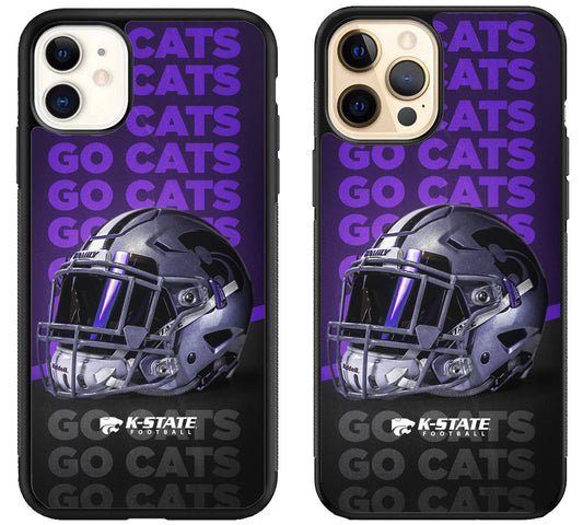 Kansas State Wildcats Football iPhone 12 | 12 Mini | 12 Pro | 12 Pro Max Case