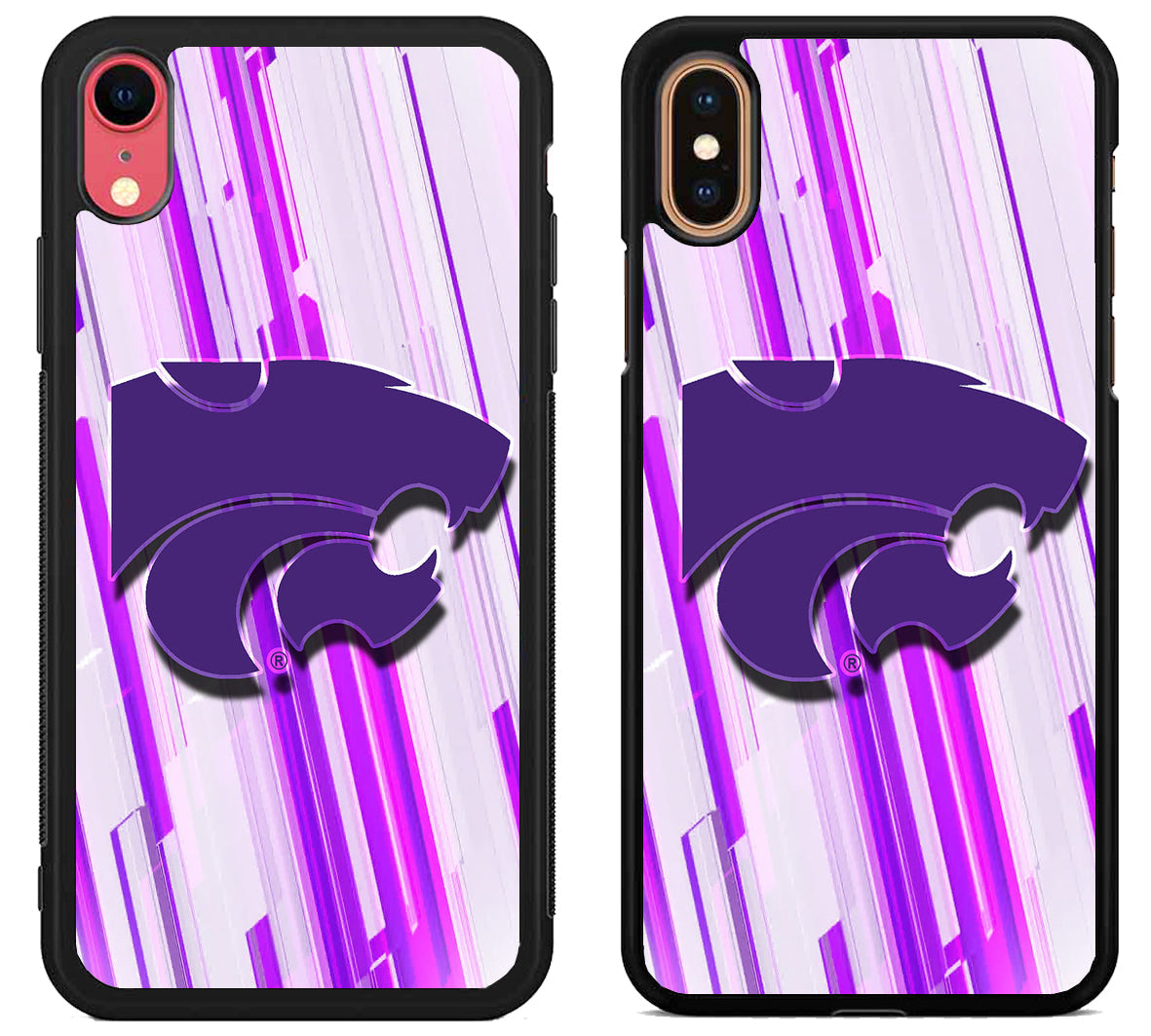 Kansas State Wildcats Wallpaper iPhone X | Xs | Xr | Xs Max Case