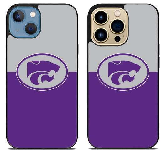 Kansas State Wildcats Logo iPhone 14 | 14 Plus | 14 Pro | 14 Pro Max Case