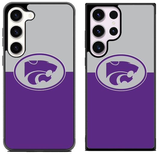 Kansas State Wildcats Logo Samsung Galaxy S23 | S23+ | S23 Ultra Case