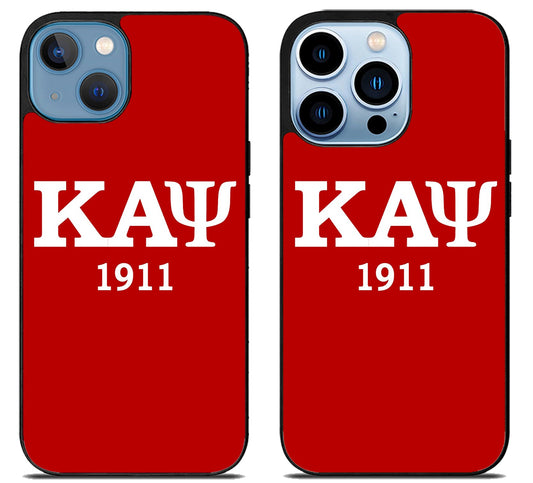 Kappa Alpha Psi Red iPhone 13 | 13 Mini | 13 Pro | 13 Pro Max Case