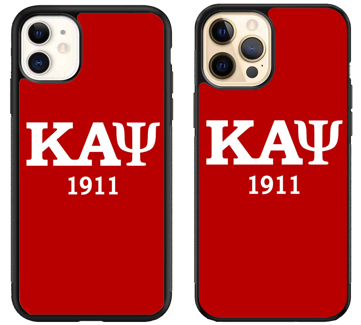 Kappa Alpha Psi Red iPhone 12 | 12 Mini | 12 Pro | 12 Pro Max Case