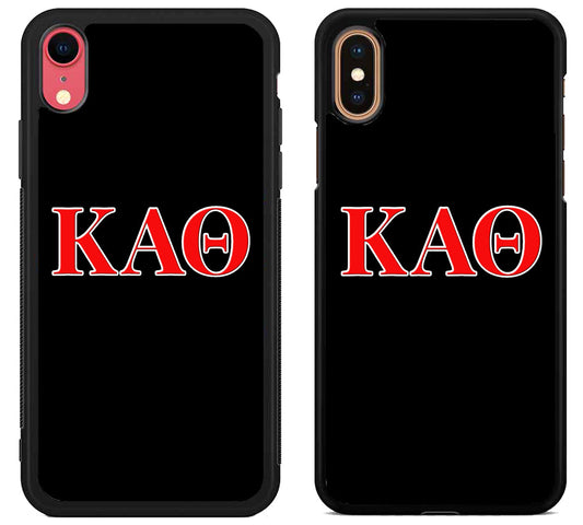 Kappa Alpha Theta Black iPhone X | Xs | Xr | Xs Max Case