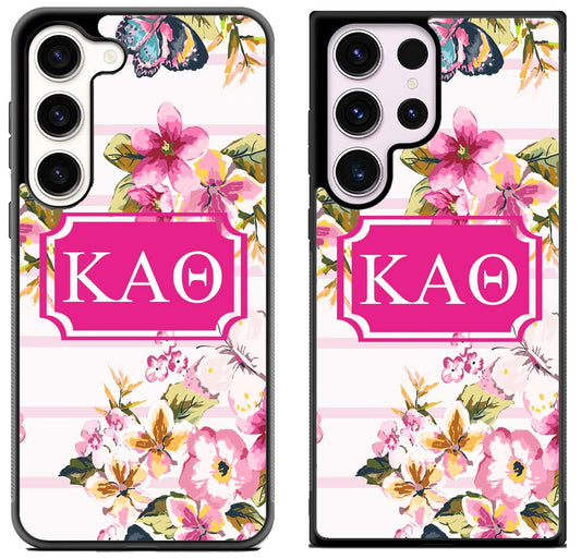 Kappa Alpha Theta Flowers Samsung Galaxy S23 | S23+ | S23 Ultra Case